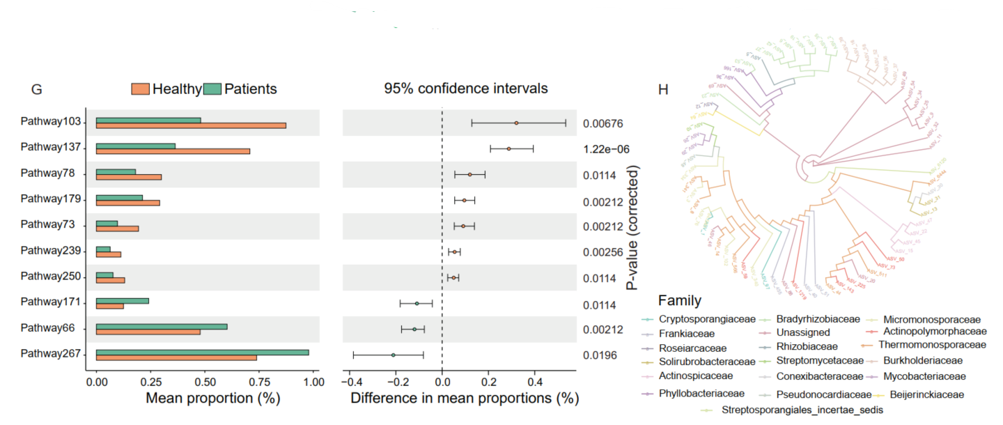 Pathway Analysis and Phylogenetic Tree